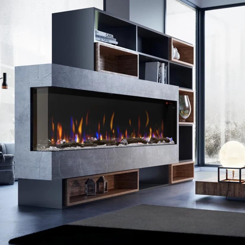 Dimplex IGNITE XL BOLD 74" Linear Electric Fireplace, XLF7417-XD