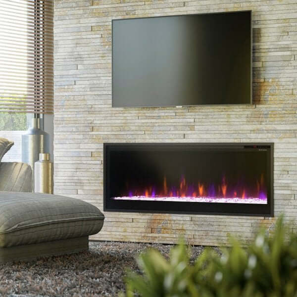 Dimplex MULTI-FIRE SLIM 50" Built-In Linear Electric Fireplace, PLF5014-XS