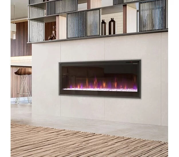 Dimplex MULTI-FIRE SLIM 50" Built-In Linear Electric Fireplace, PLF5014-XS