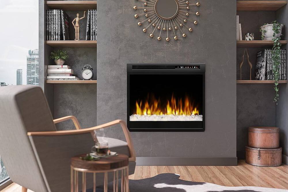 Dimplex MULTI-FIRE XHD28 28" Front Mount Electric Firebox Fireplace