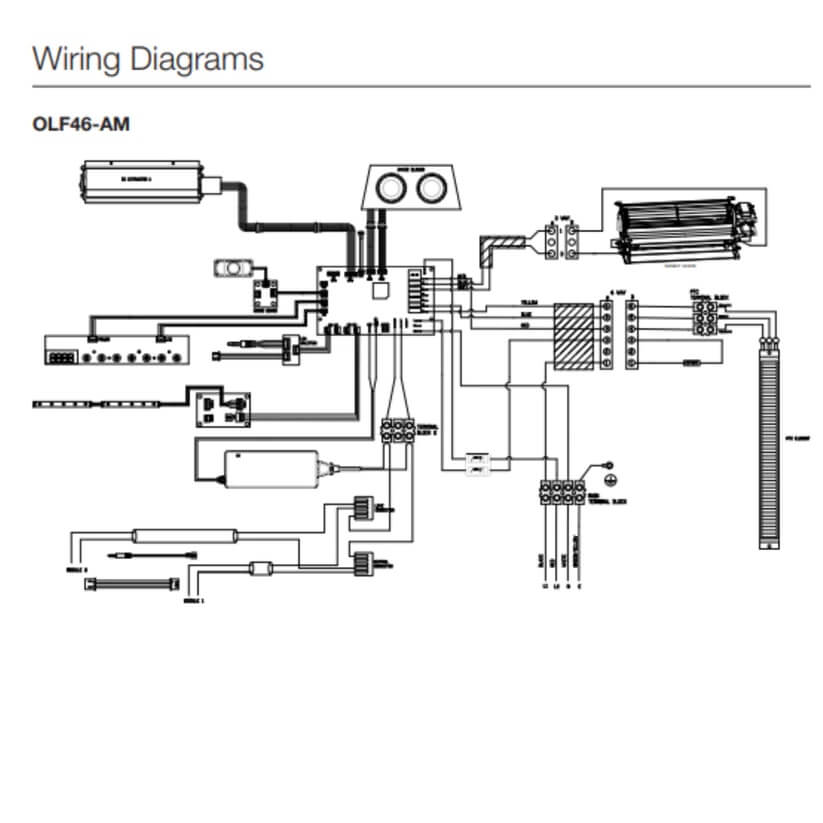 Dimplex OPTI-MYST 46" Linear Electric Fireplace, OLF46-AM