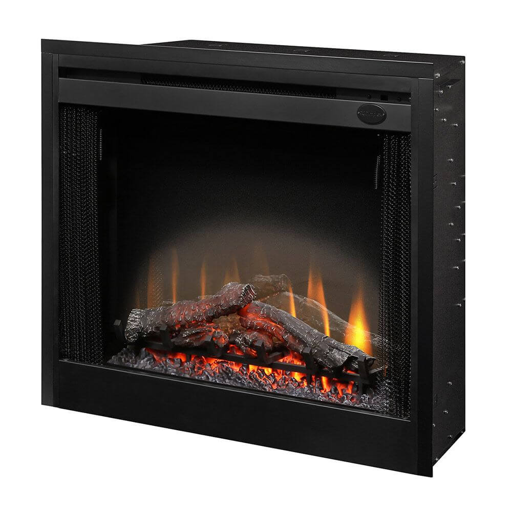Dimplex SLIM LINE 33" Traditional Built-In Electric Firebox Fireplace, BFSL33