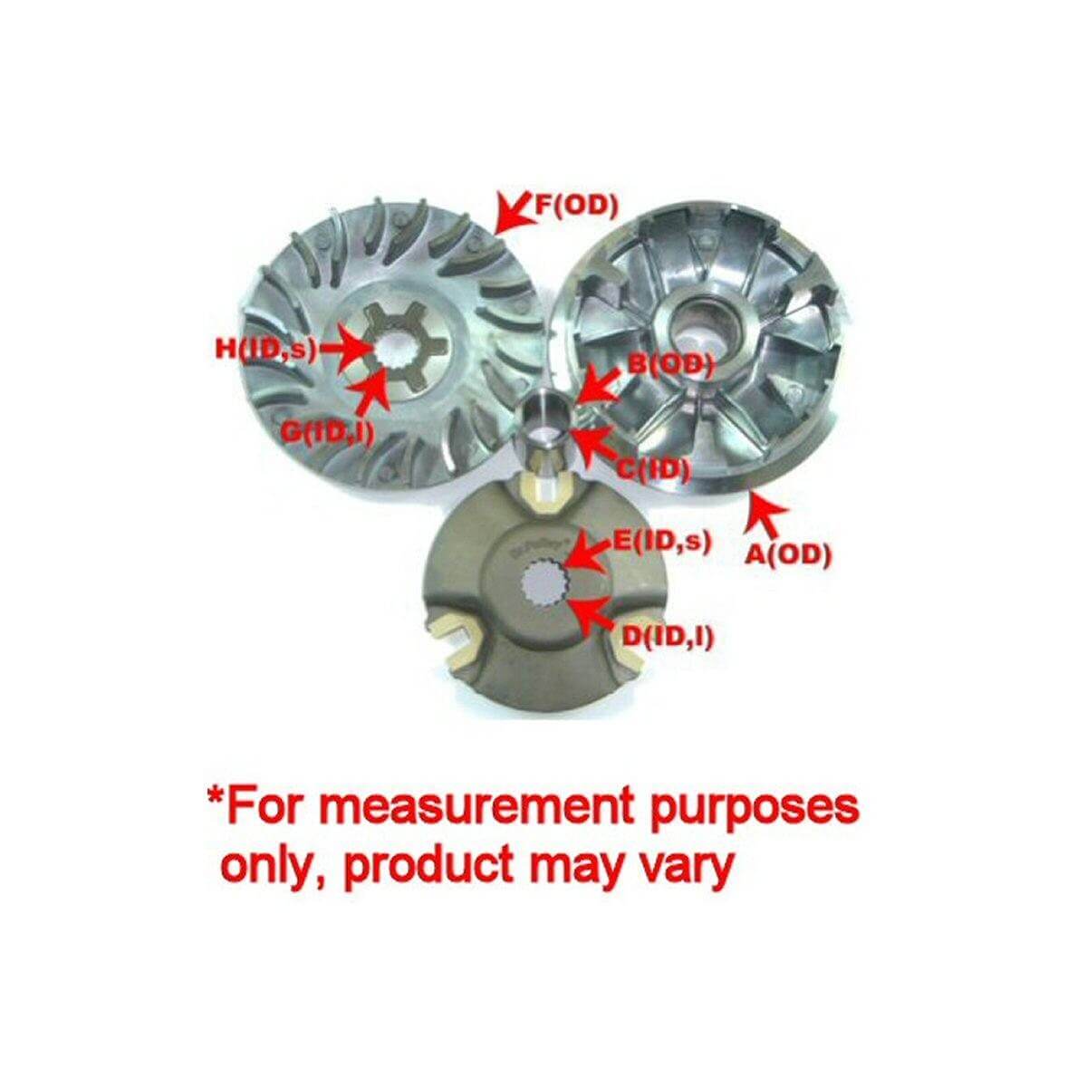Dr. Pulley Honda PCX Over Range Performance VARIATOR KIT, 169-364