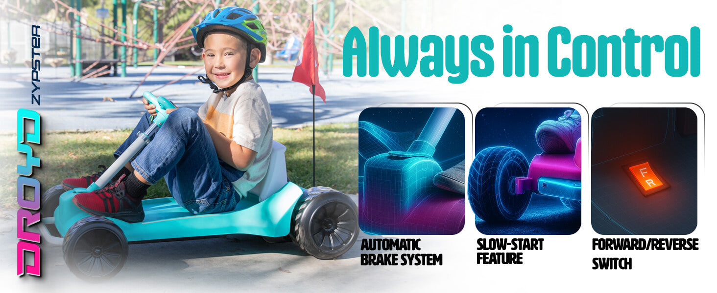 Droyd Zypster Kids' Electric Go-Kart
