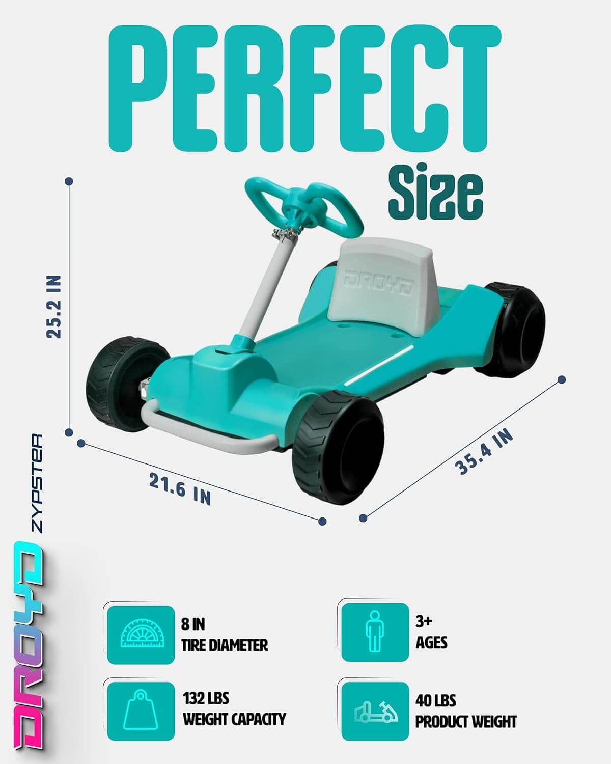 Droyd Zypster Kids' Electric Go-Kart