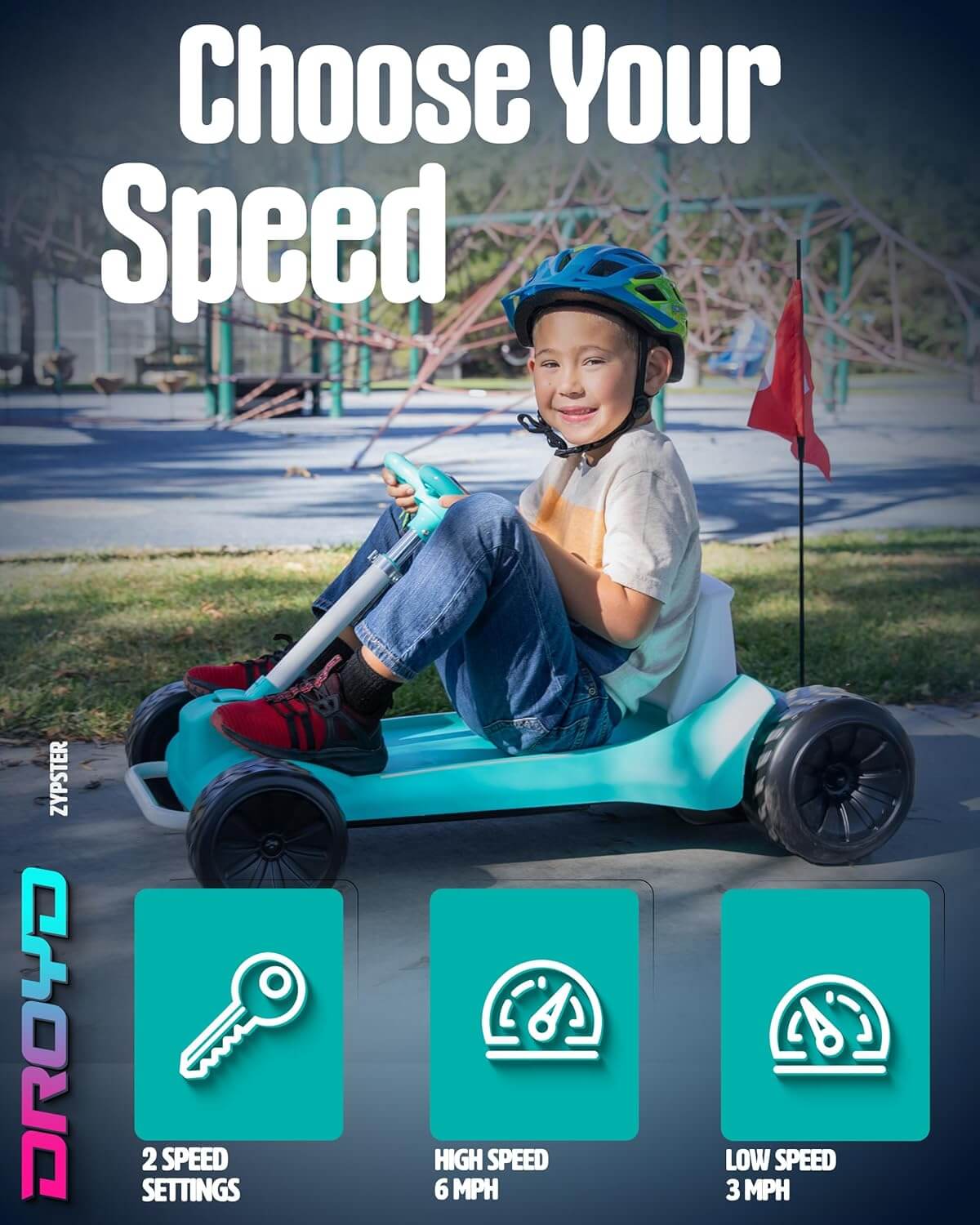 Droyd Zypster Kids' Electric Go-Kart