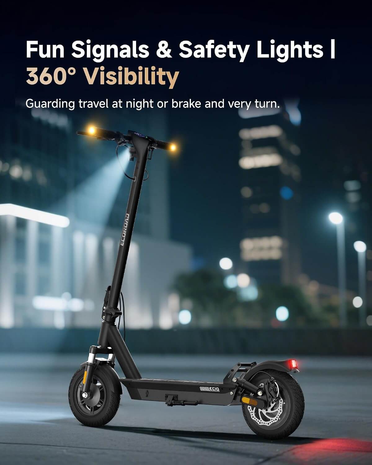 ECOROAD EC10 750W Folding Electric Scooter