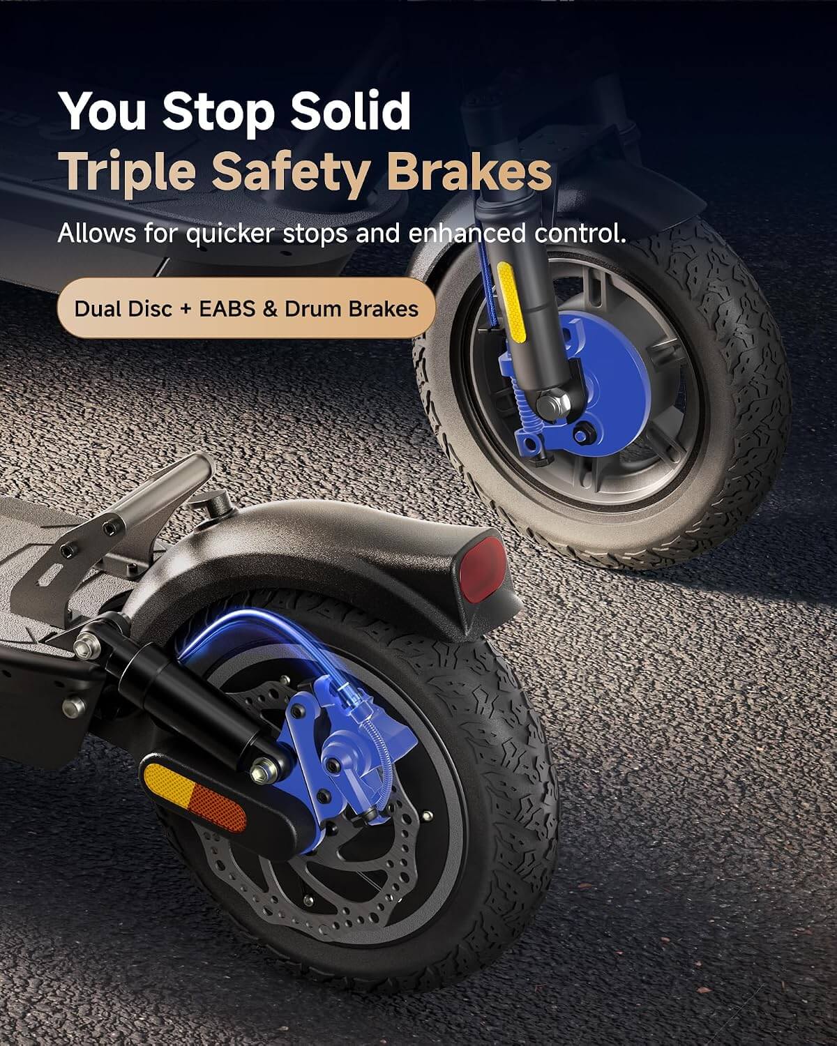 ECOROAD EC10 750W Folding Electric Scooter