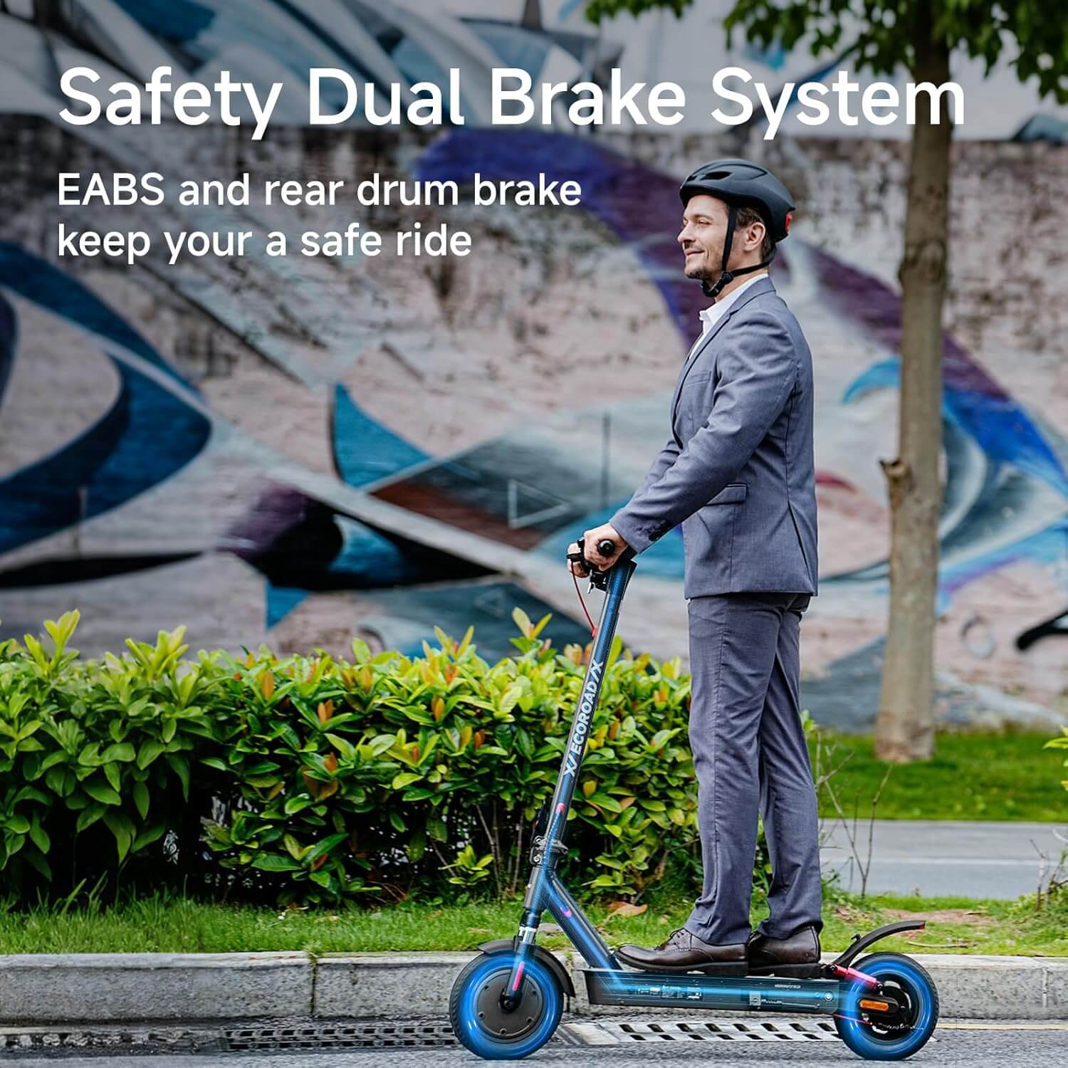 ECOROAD EC9 500W Folding Electric Scooter