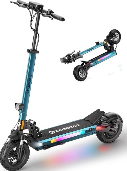 ECOROAD ET6 800W Folding Electric Scooter