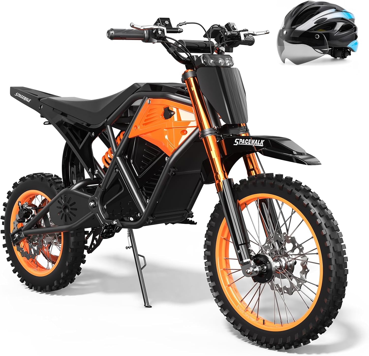 EILLEO EB007 3000W 48V Full Suspension Fat Tire Electric Dirt Bike