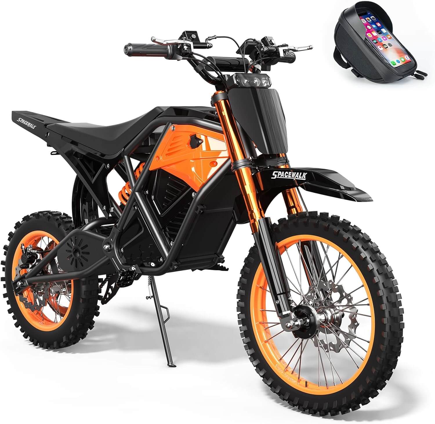EILLEO EB007 3000W 48V Full Suspension Fat Tire Electric Dirt Bike