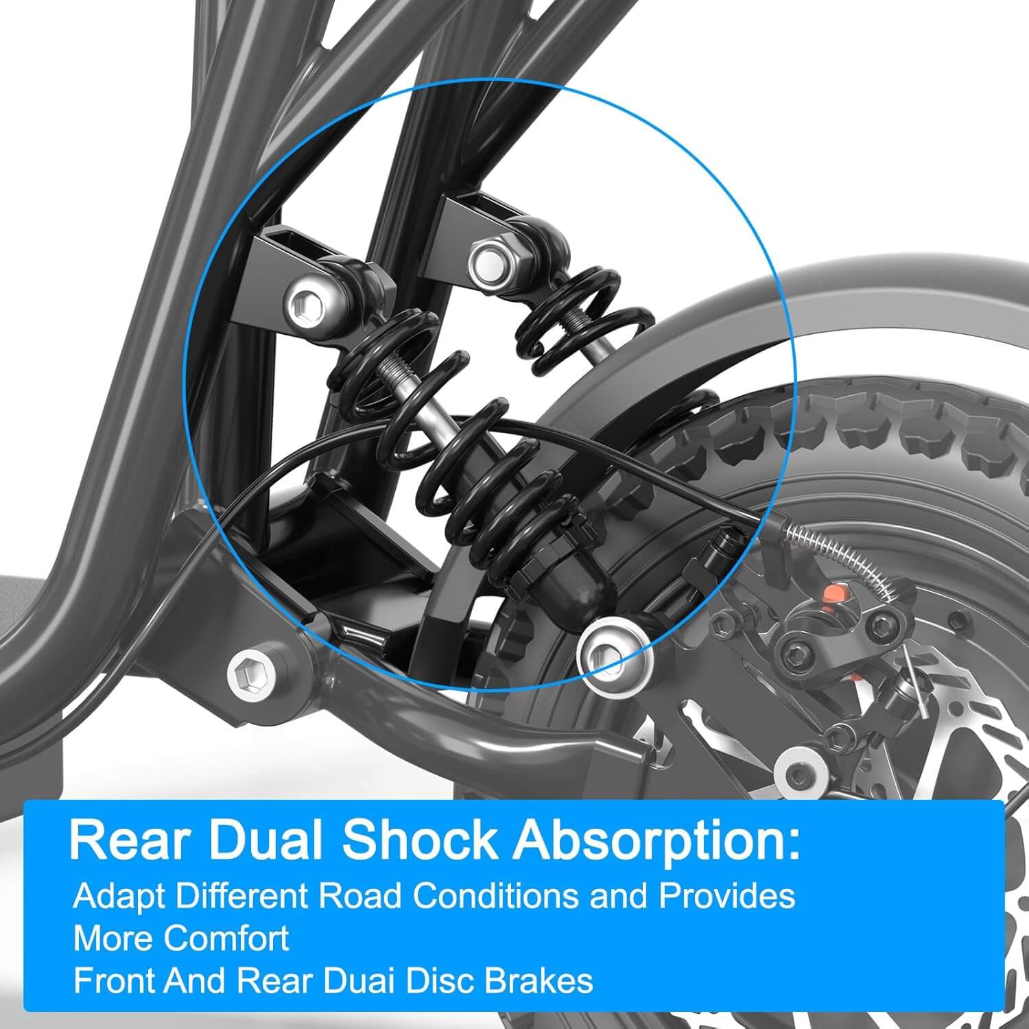 EILLEO Pro 750W 48V 10.4Ah Electric Scooter with Seat for Adults, US11-1213