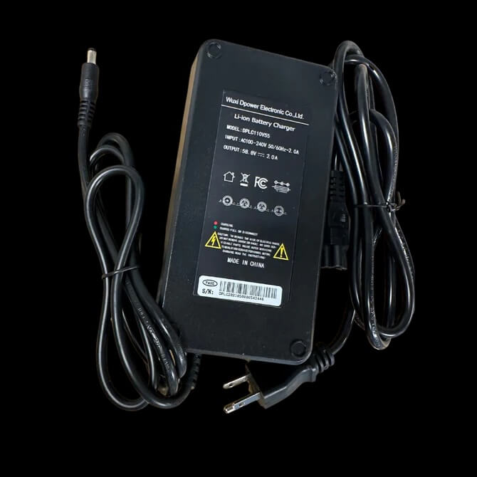 Evolv VSETT Replacement 52V Battery Charger for Electric Scooters