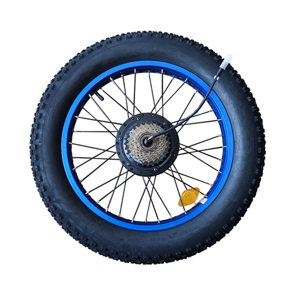 electric bicycle rim Ecotric WHOLE REAR WHEEL for 20" 36V Fat Tire Electric Bikes — Upzy.com