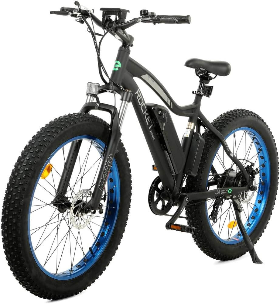 2026 Ecotric ROCKET UL Certified 36V Suspension Fat Tire Electric Bike —