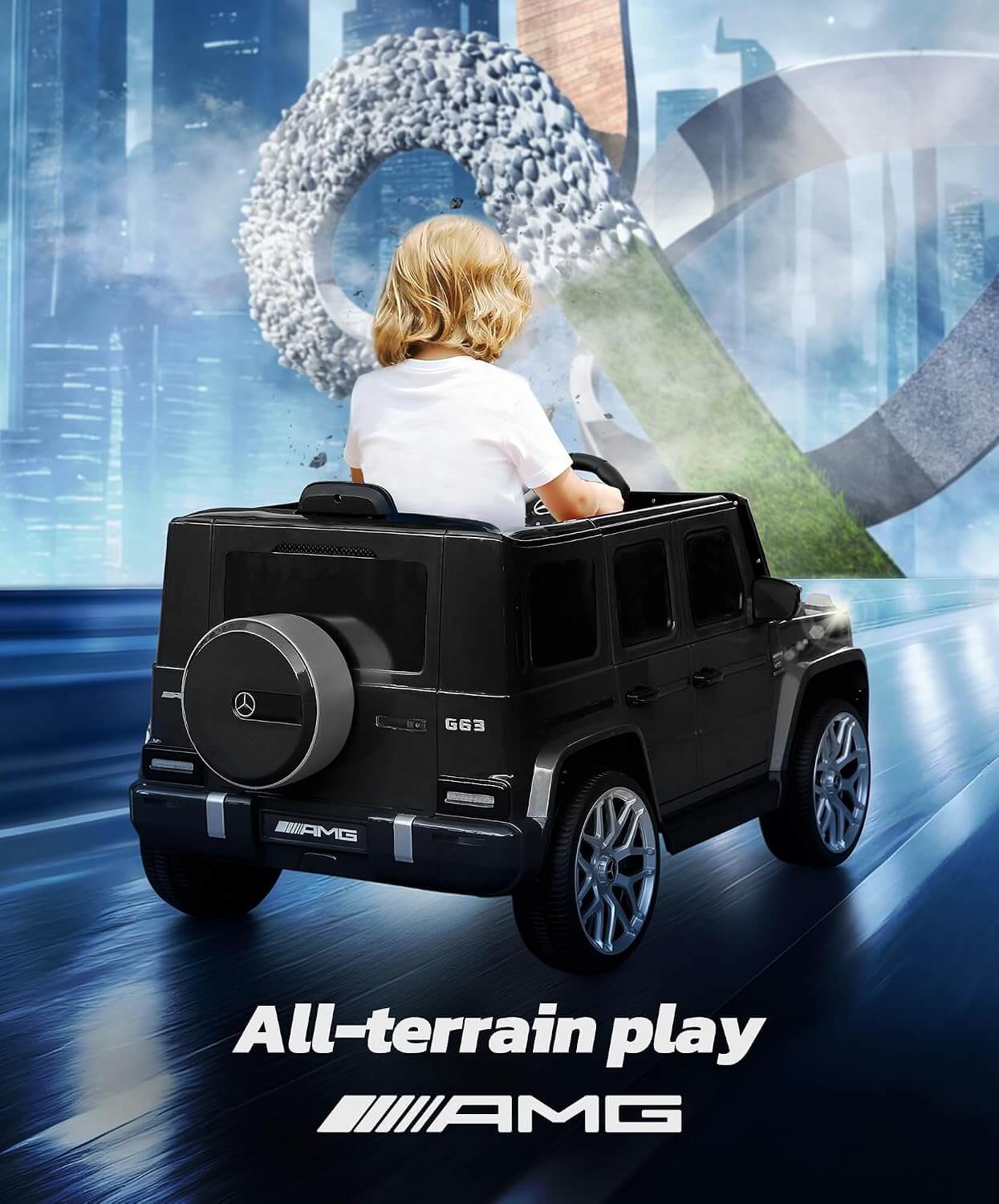 Elemara Mercedes Benz AMG G63 Kids' Ride-On Car