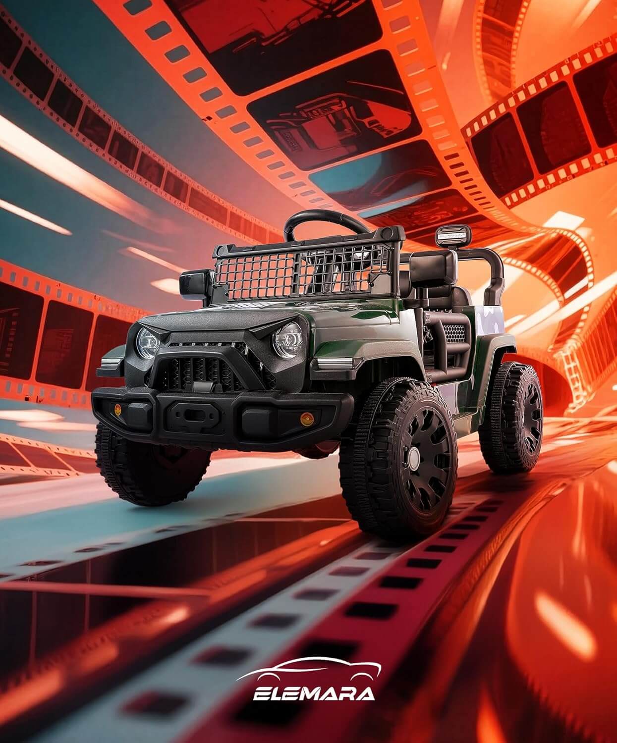 Elemara Off-Road Kids' Electric Ride-On Car Truck