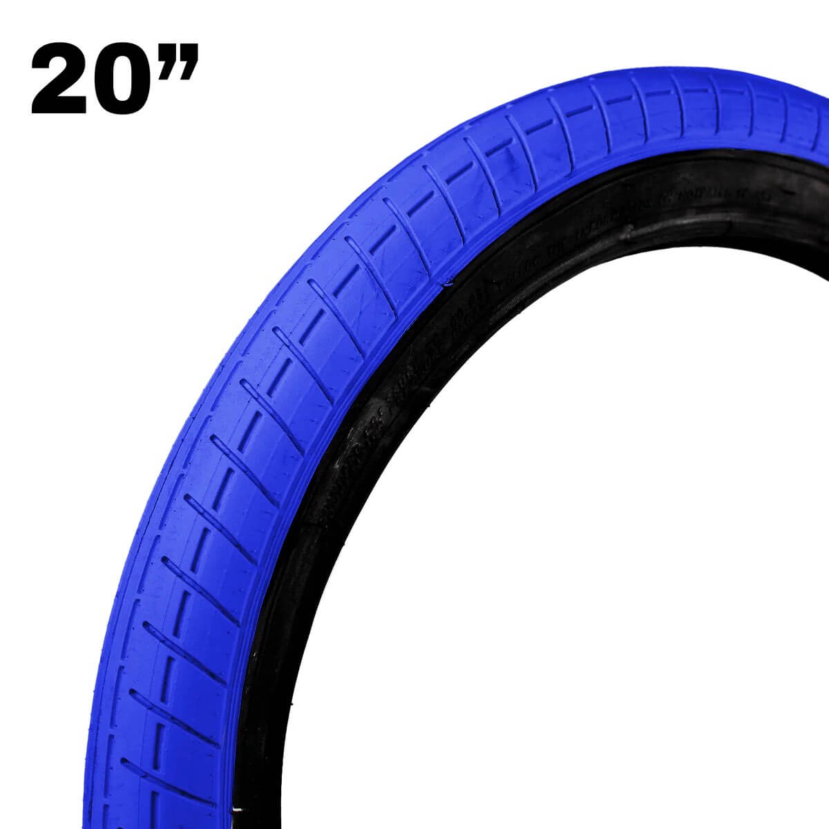 Elite BMX Replacement 20" x 2.40 TIRE for BMX Bikes, SOLID Multi-Color