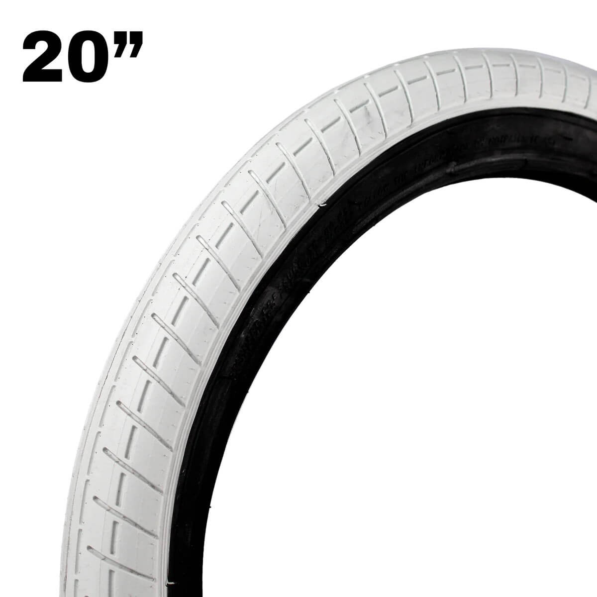 Elite BMX Replacement 20" x 2.40 TIRE for BMX Bikes, SOLID Multi-Color
