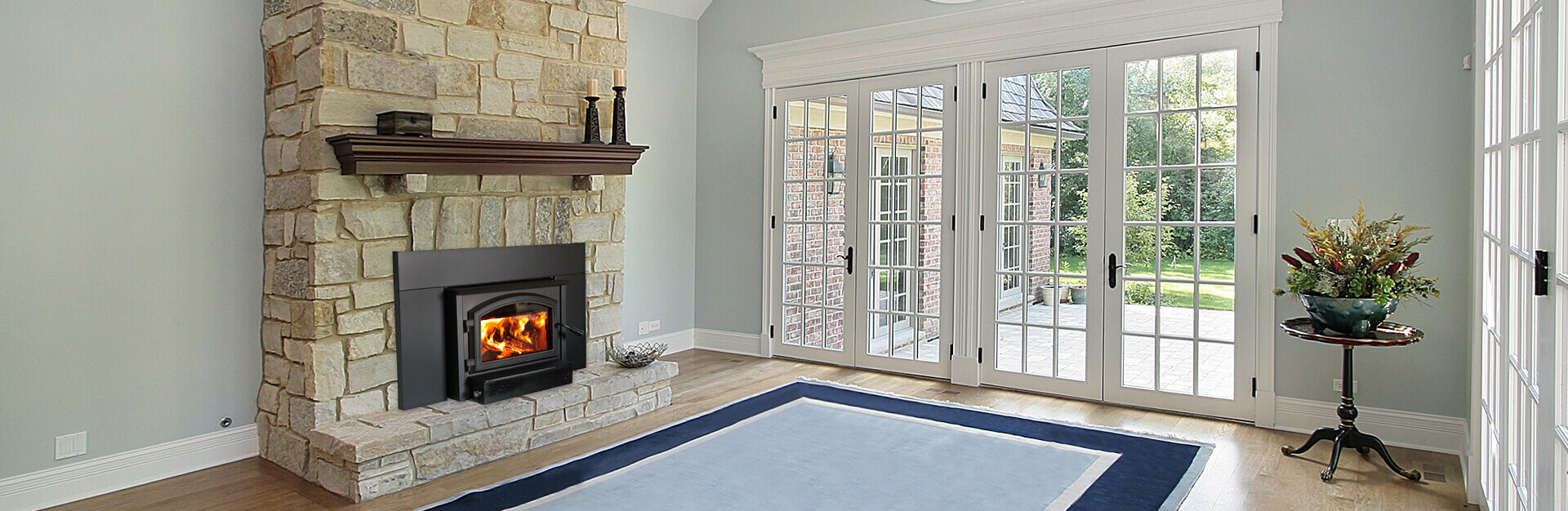Empire Archway Series 1700 Wood Burning Fireplace Insert with Blower