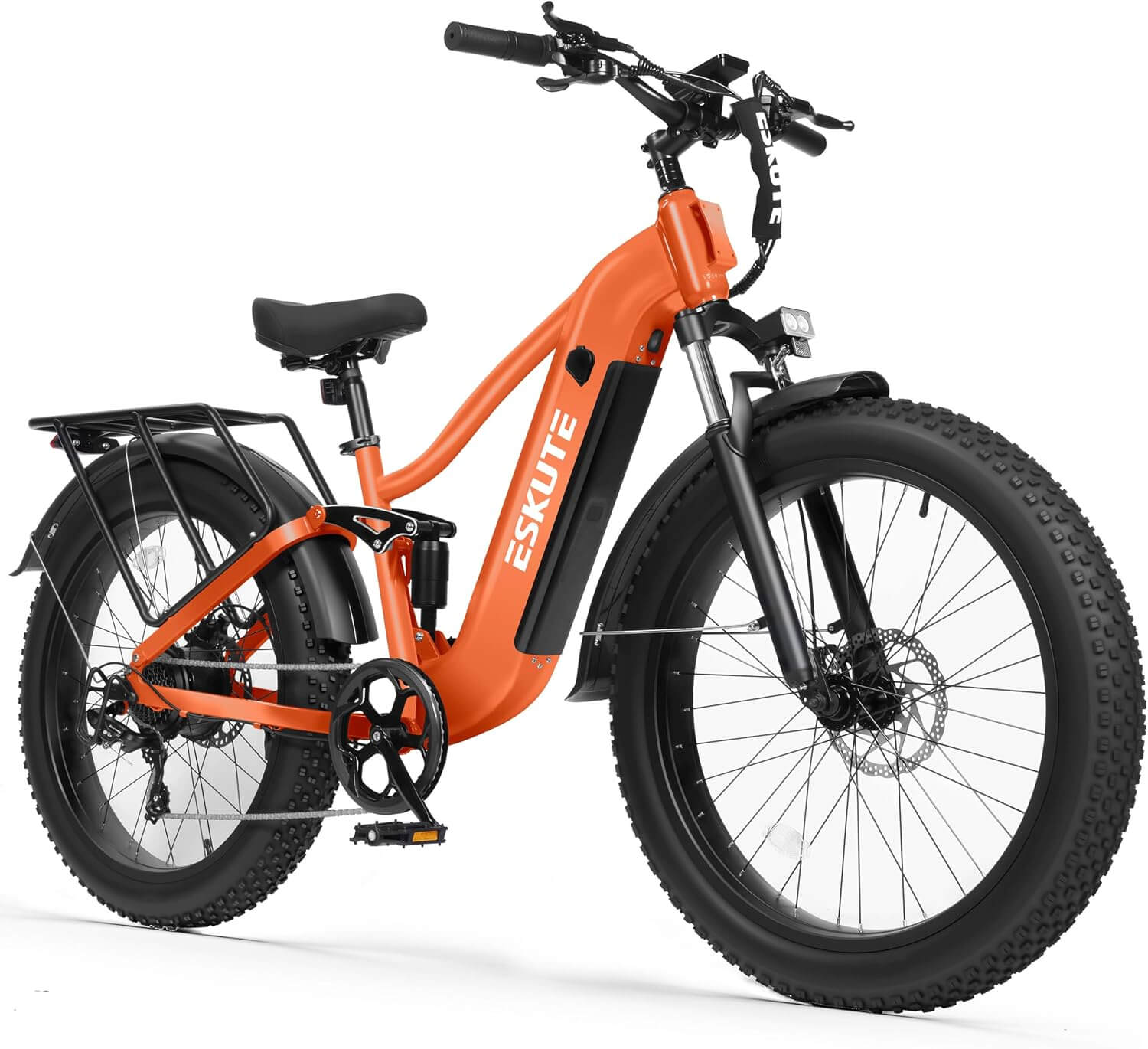 Eskute C300R-SO 1800W 48V 8 Speed Fat Tire Electric Mountain Bike