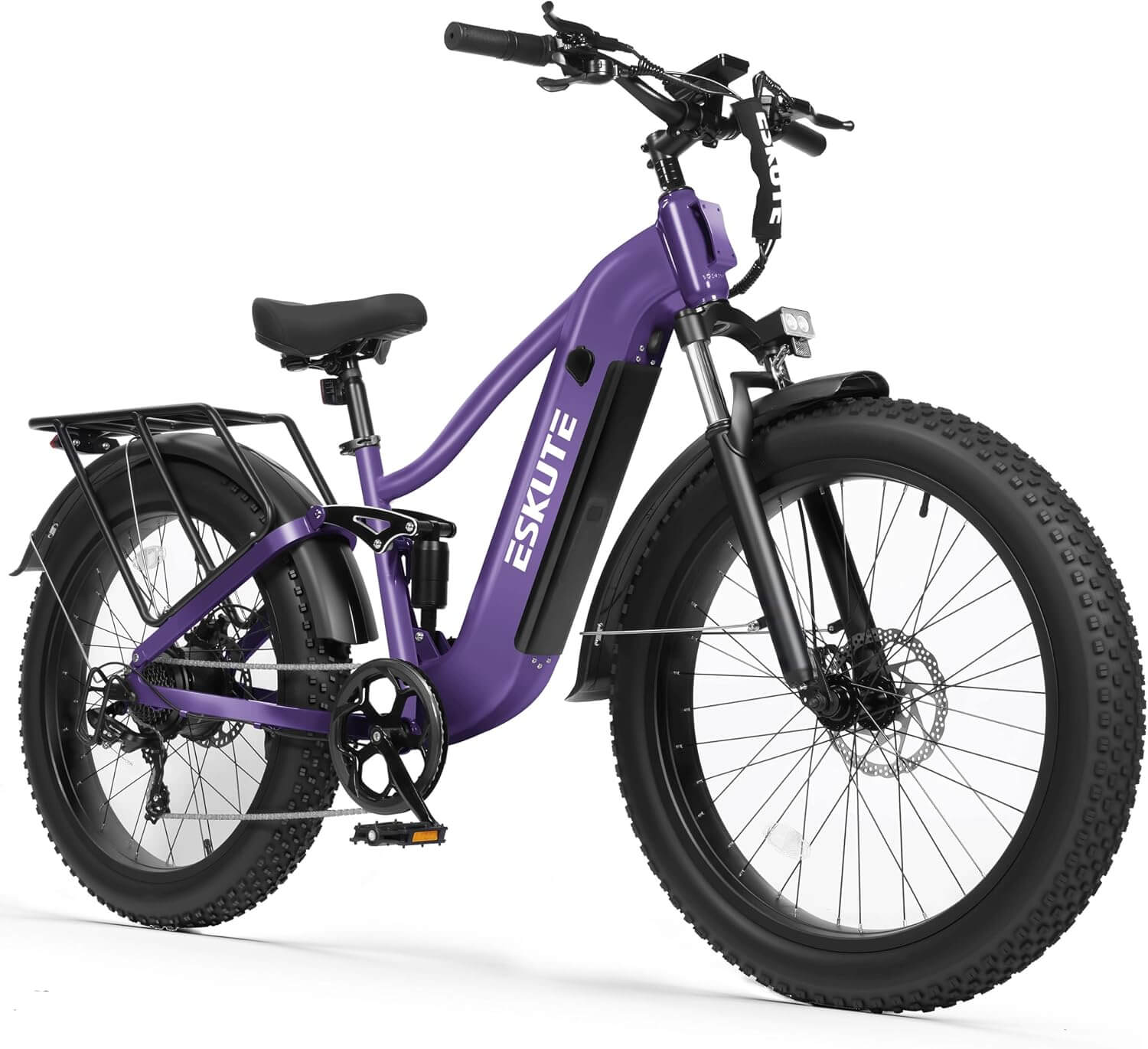 Eskute C300R-SO 1800W 48V 8 Speed Fat Tire Electric Mountain Bike