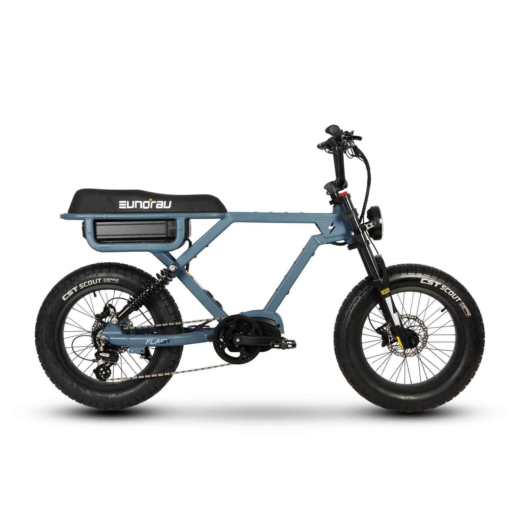 52v electric bicycle 2026 Eunorau FLASH 52V Long Range Electric Bike Moon Black / AWD
