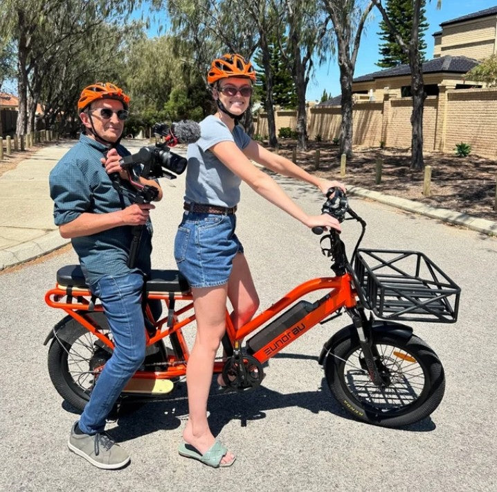 Eunorau Replacement BLACK BASKET for Cargo and Flash Electric Bikes