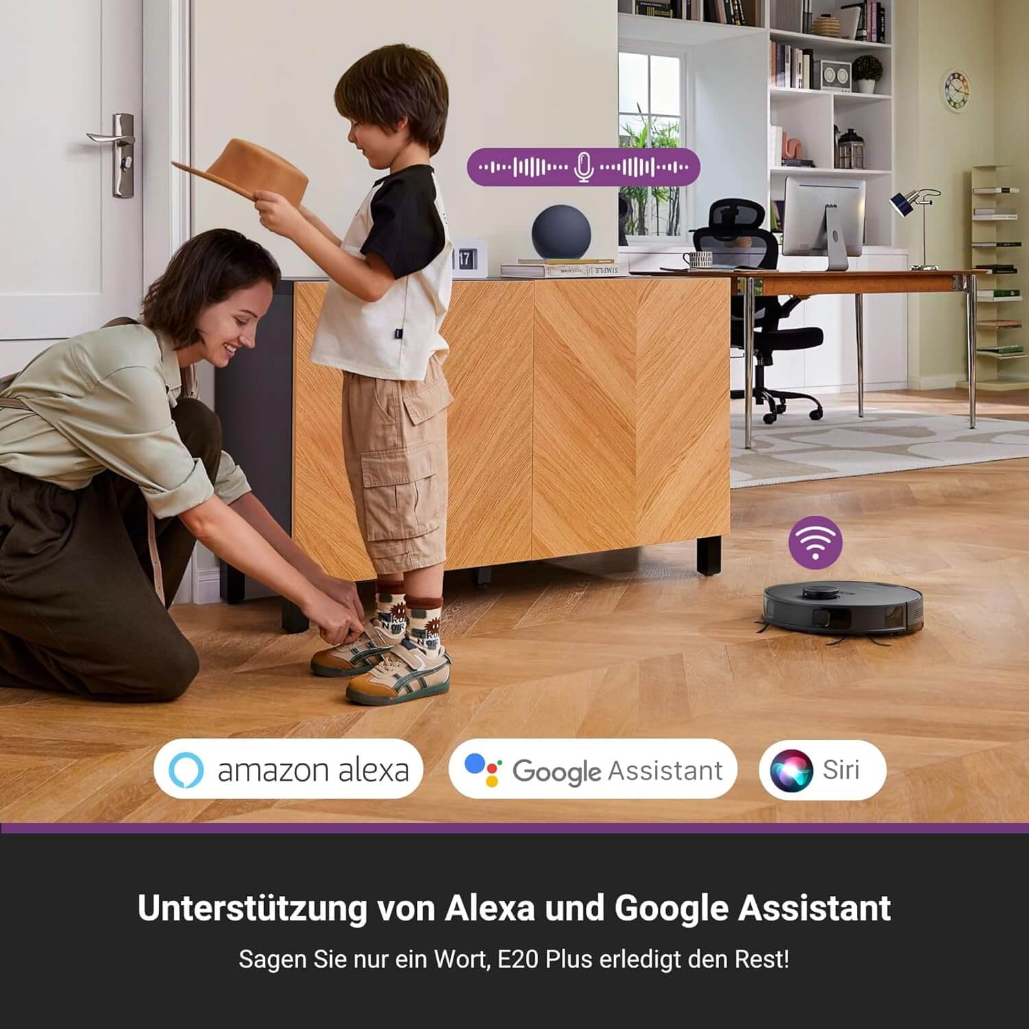 Eureka E20 Plus Robot Vacuum Map Combo