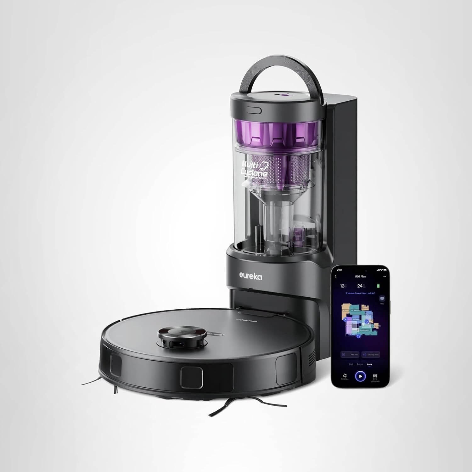 Eureka E20 Plus Robot Vacuum Map Combo
