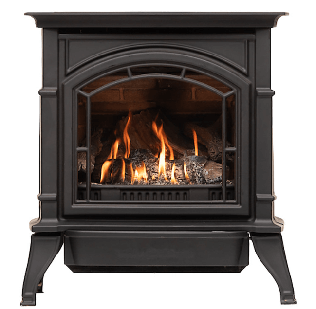 Everwarm EWVFS32 Vent-Free Gas Stove, On/Off Millivolt Control, Log Set