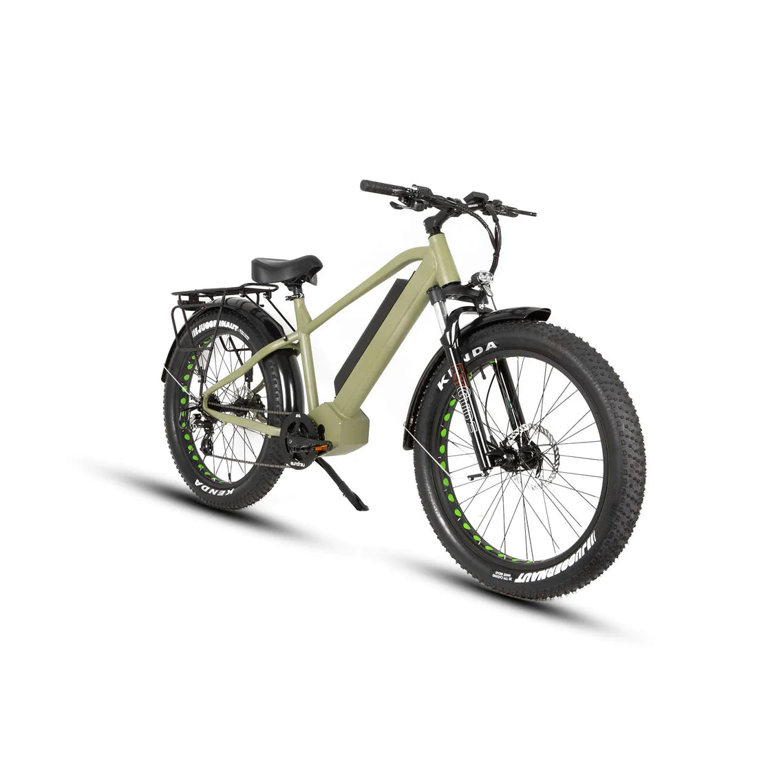 2025 Eunorau FAT-HD 1000W Mid Drive Fat Tire Electric Mountain Hunting Fishing Bike