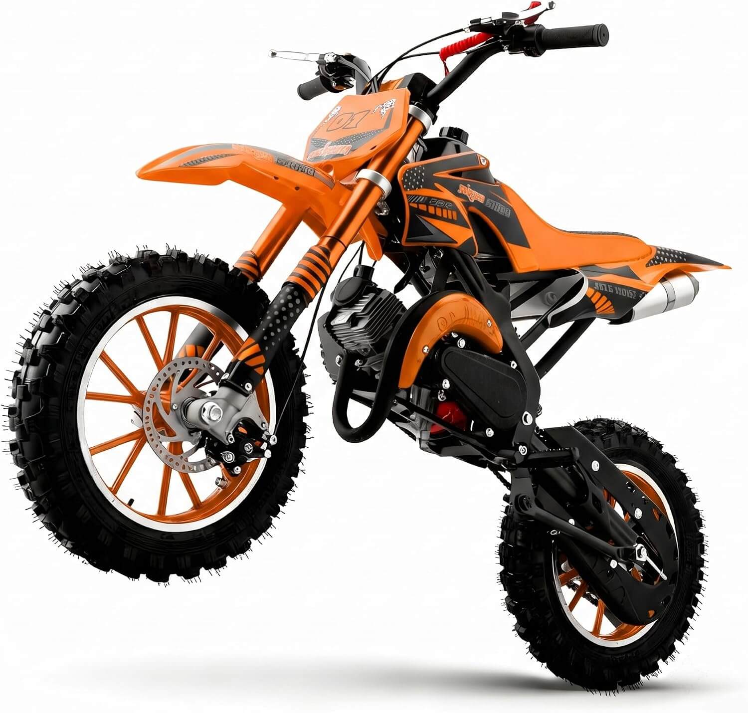 FROSTYRIDER 50cc 2-Stroke Kids' Gas Dirt Mini Bike