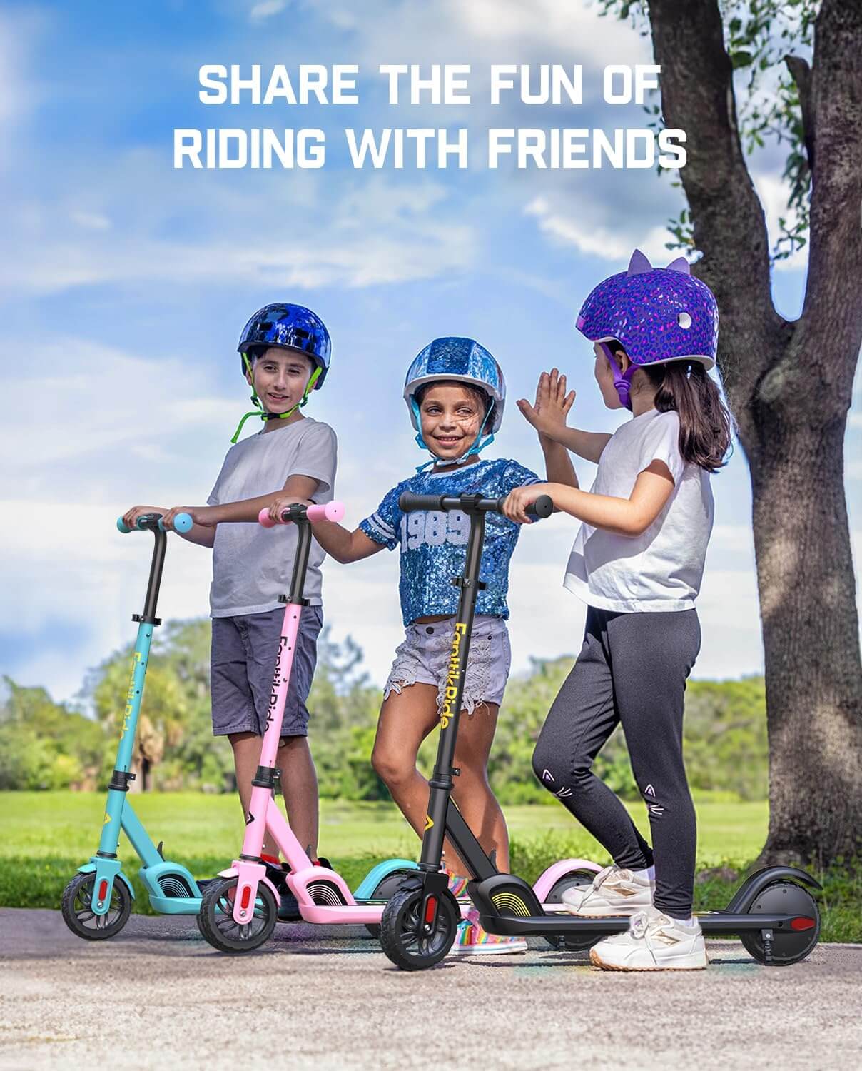 FanttikRide C9 Kids' Folding Electric Scooter