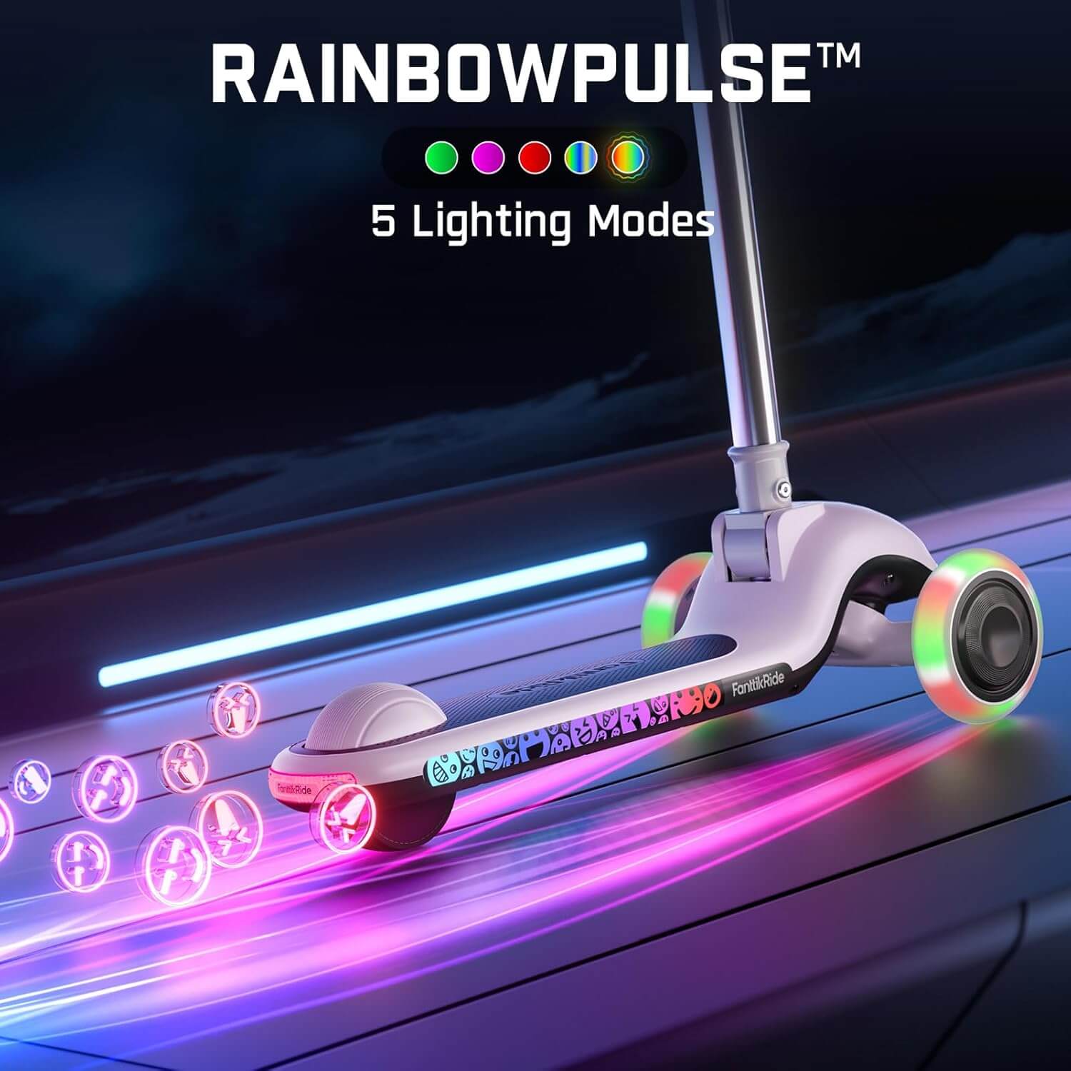 FanttikRide K9 PRO 3 Wheel Kids' Folding Electric Scooter