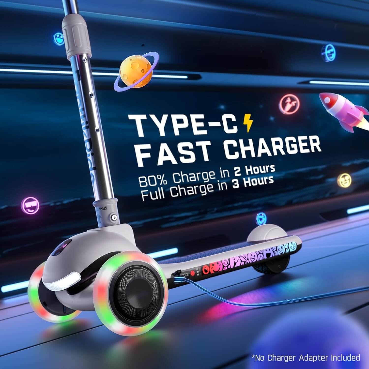 FanttikRide K9 PRO 3 Wheel Kids' Folding Electric Scooter