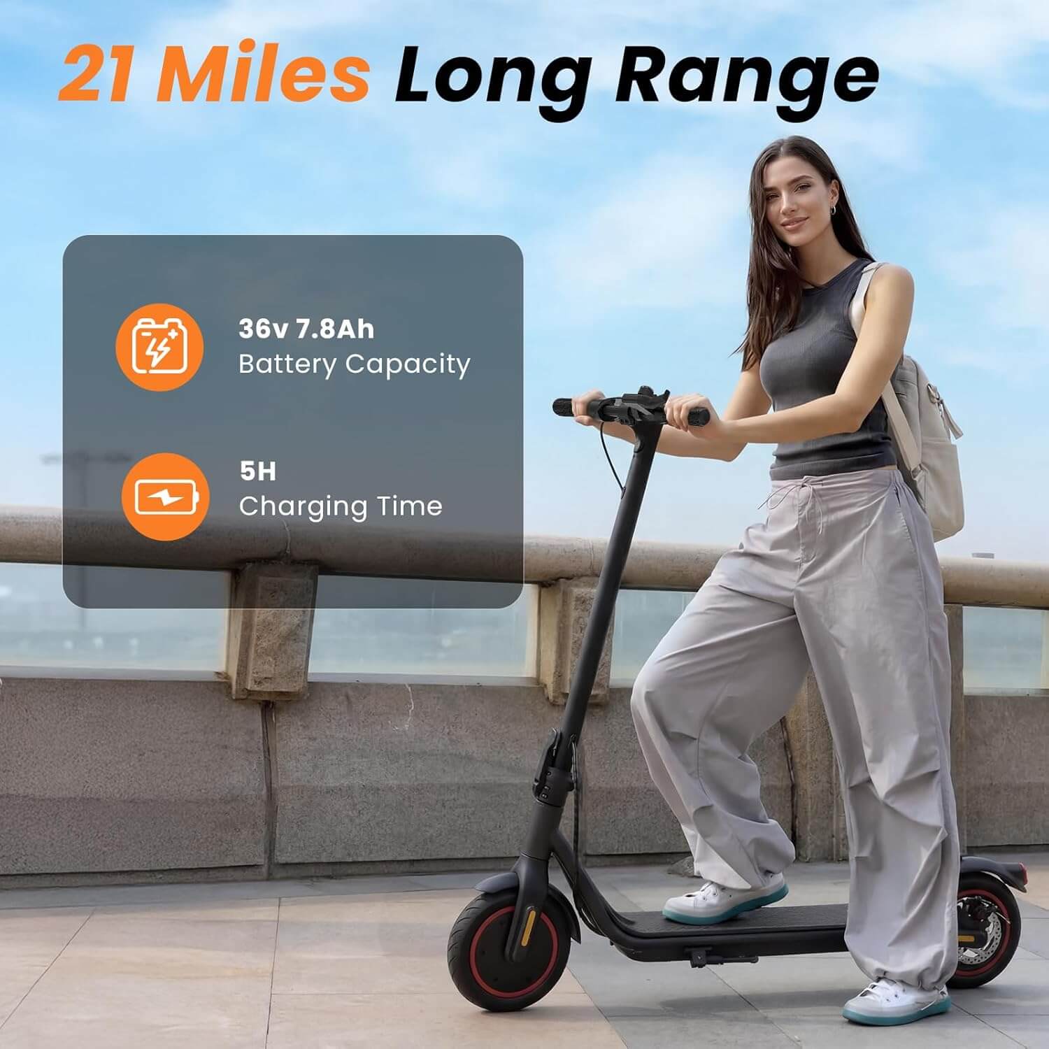 Fcgeoi N3 500W Folding Electric Scooter