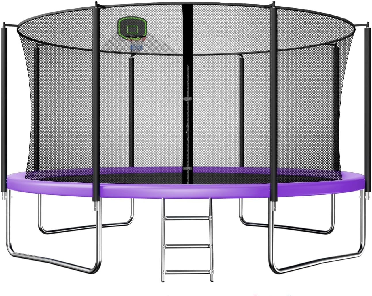 Fiziti Outdoor Trampoline with Lights