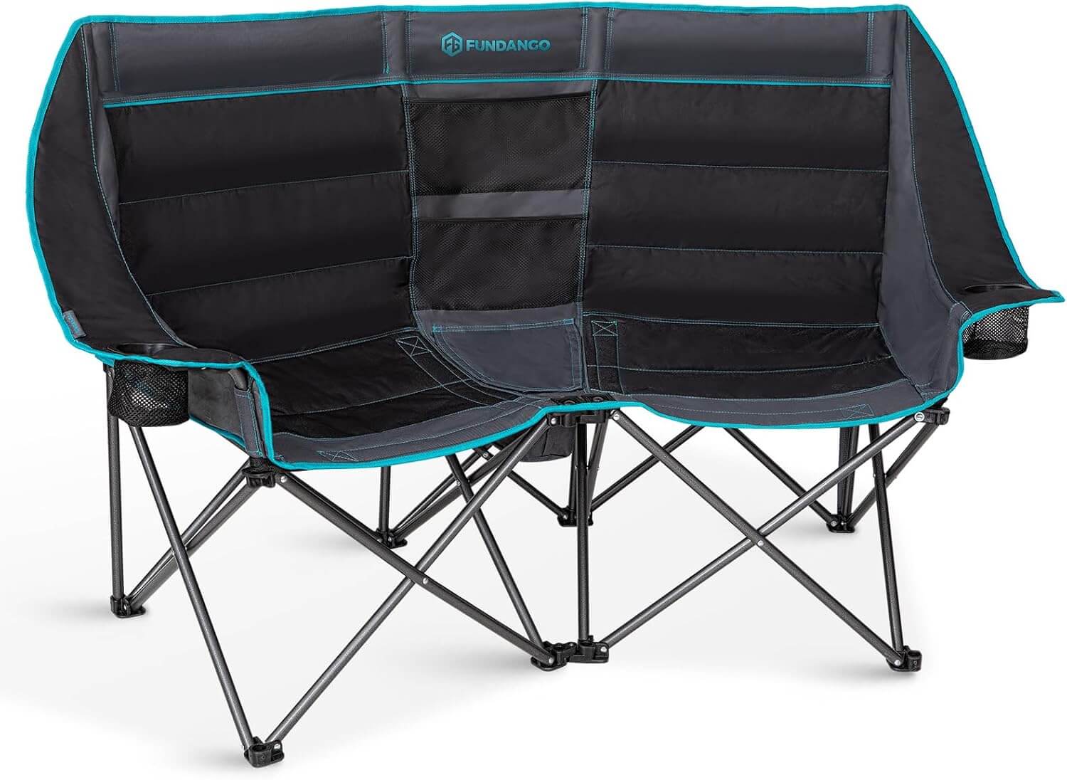 Fundango LuxeComfort Pro Heavy-Duty Camping Chair, 1000 lb Capacity