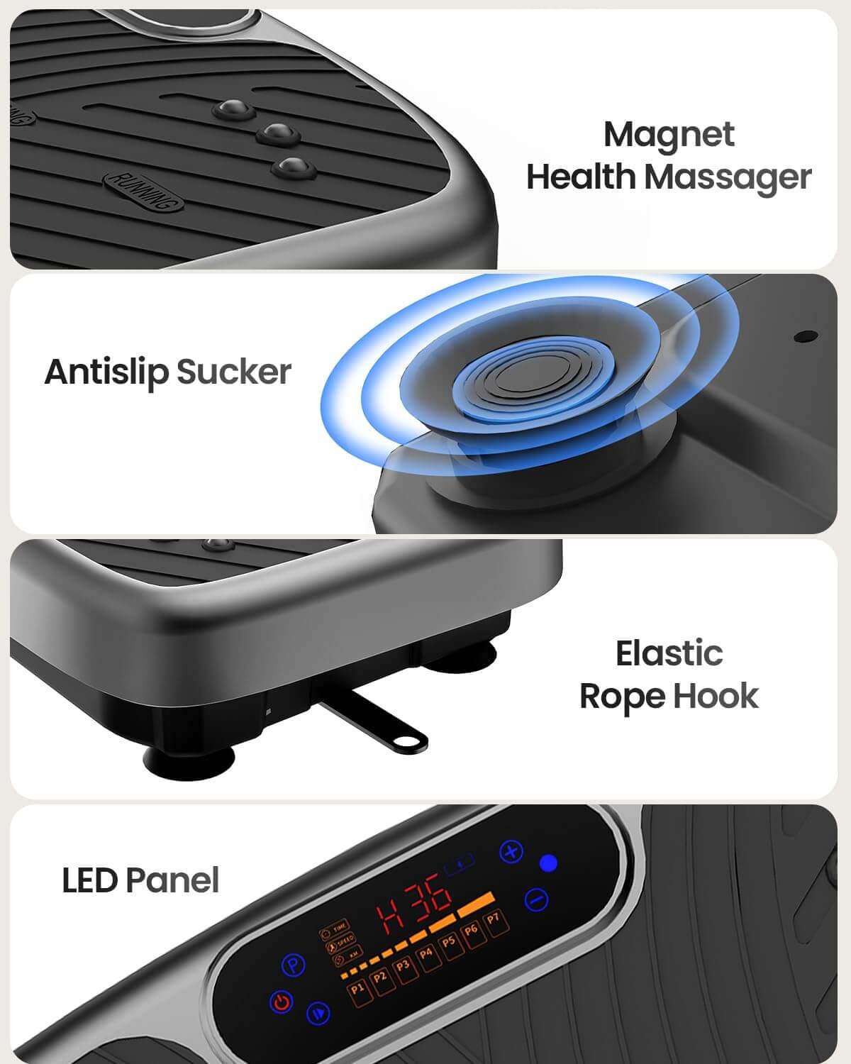 GDCOO Vibration Plate Exercise Machine