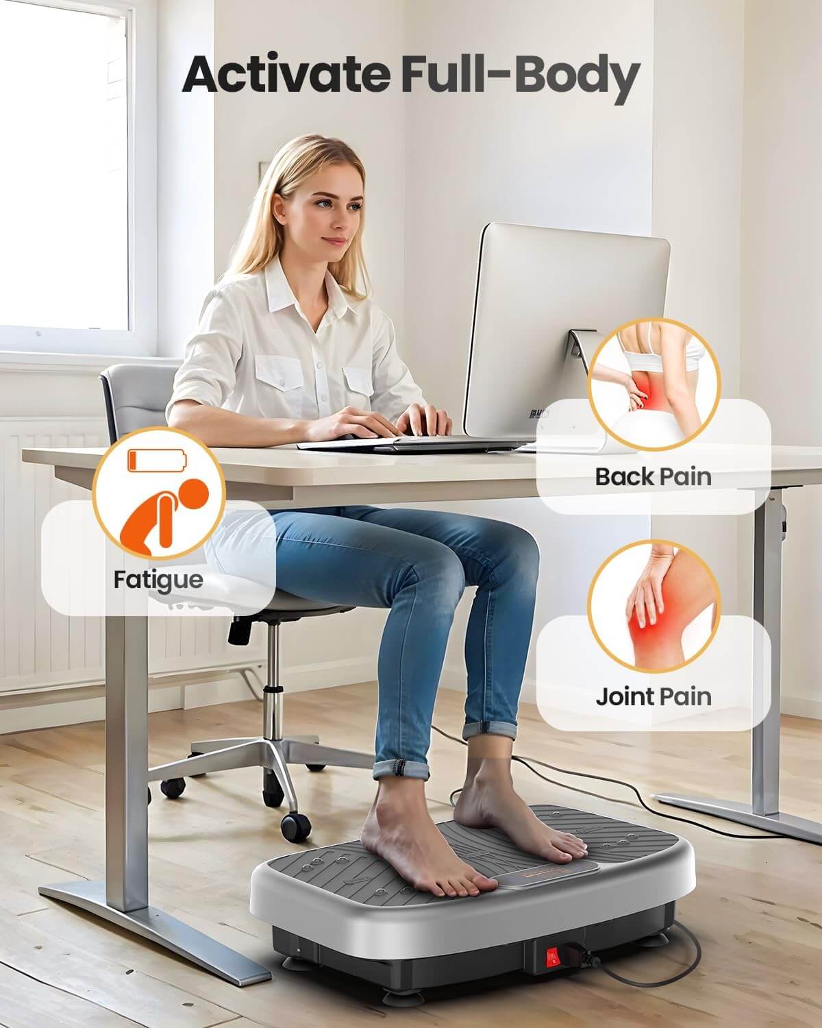 GDCOO Vibration Plate Exercise Machine