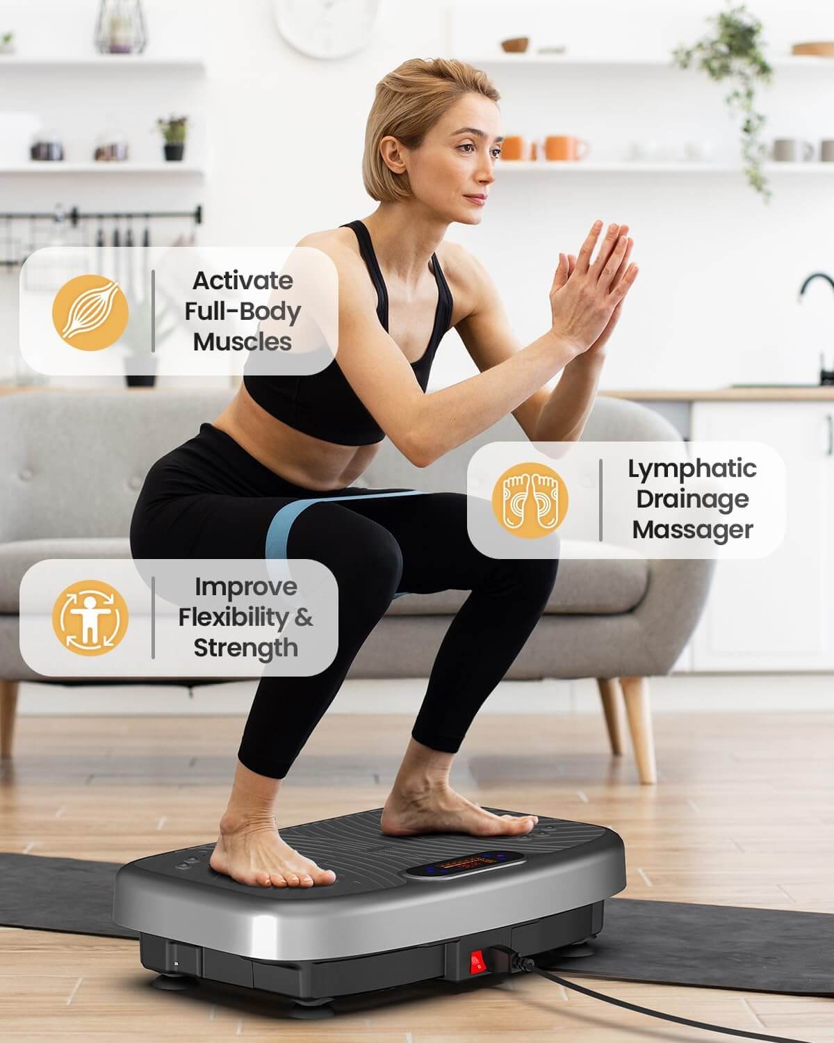 GDCOO Vibration Plate Exercise Machine