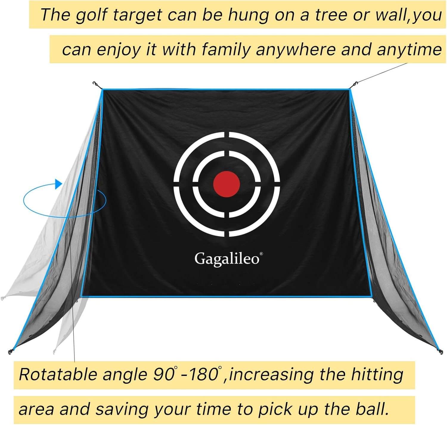 Gagalileo Golf Pop-Up Hitting Cage Practice Net