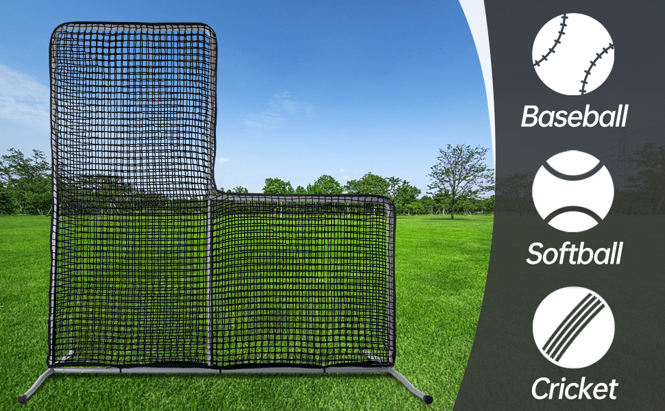 Gagalileo Indoor/Outdoor Baseball/Softball Screen Protector Net