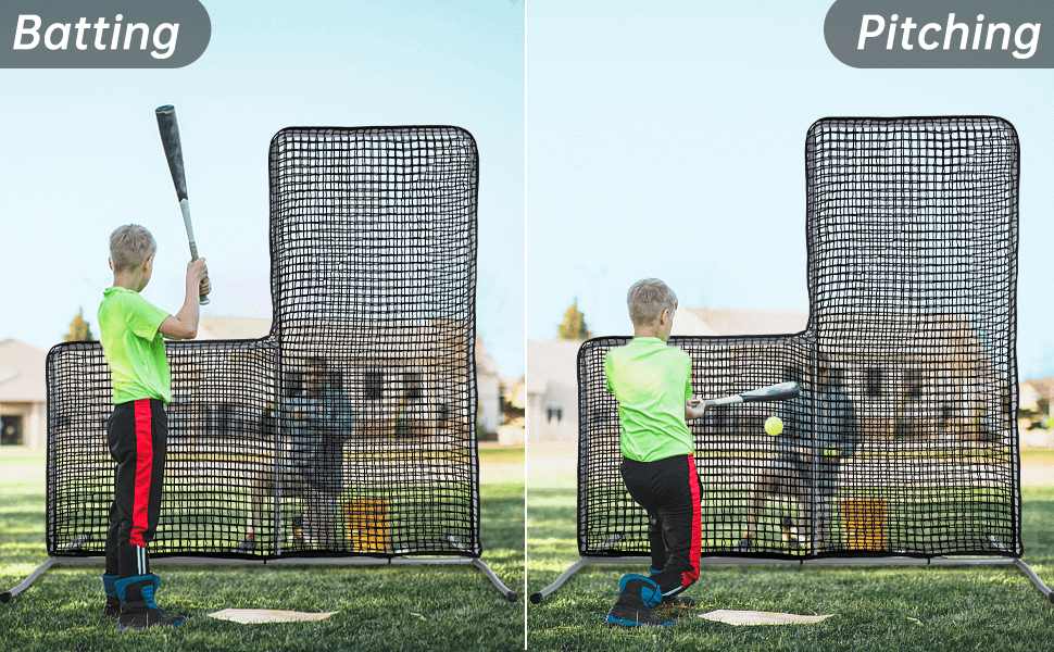 Gagalileo Indoor/Outdoor Baseball/Softball Screen Protector Net