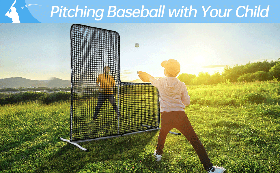 Gagalileo Indoor/Outdoor Baseball/Softball Screen Protector Net