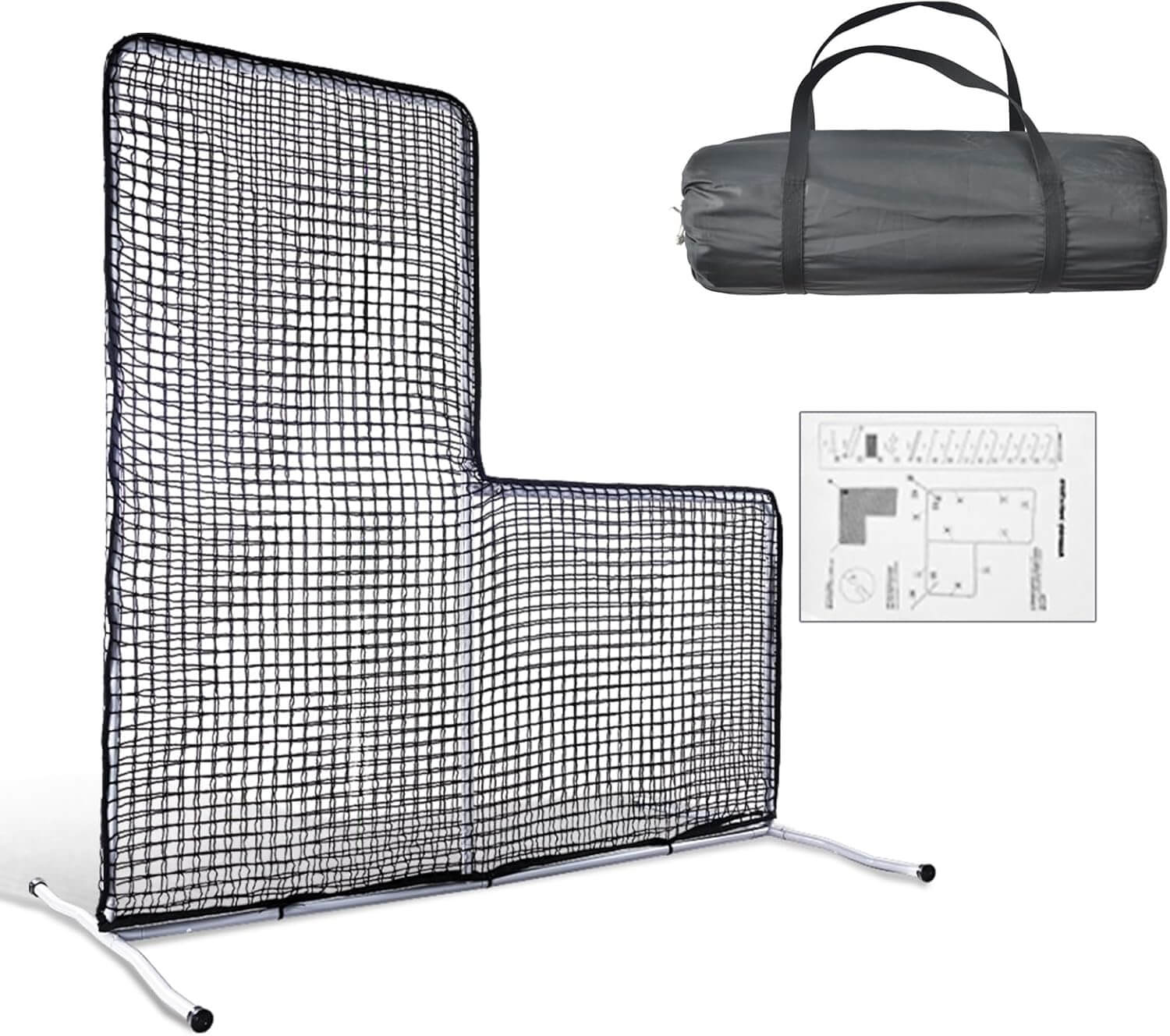 Gagalileo Indoor/Outdoor Baseball/Softball Screen Protector Net