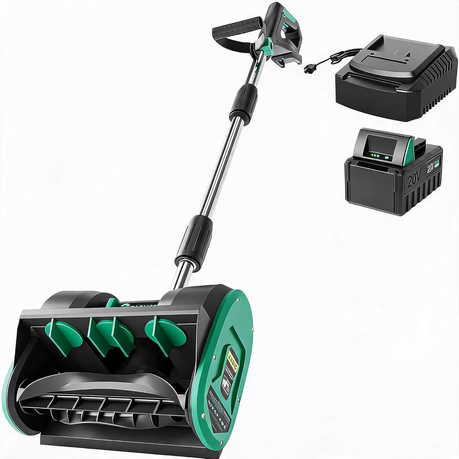 Garvee 12" Cordless Snow Blower