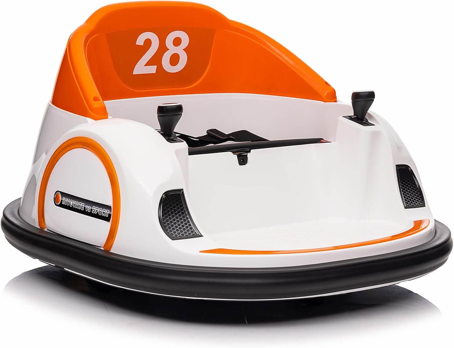 Garvee 12V Kids' Electric Ride-On Bumper Car, 360°Spin